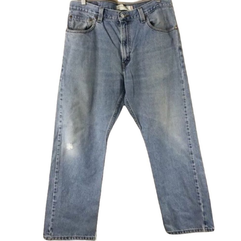 LEVI'S 505 Regular Fit Straight Leg Jeans size 36 x 30